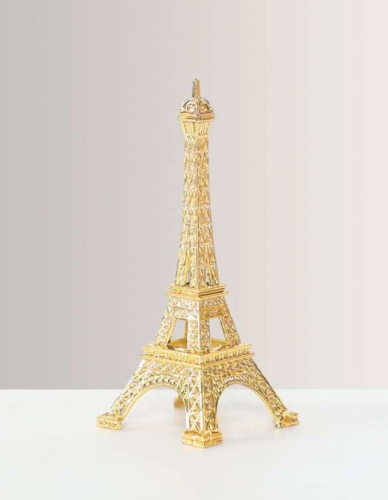 زخرفة معدنية إبداعية وحرفة ديكور بتصميم برج إيفل وللمنزل والمكتب