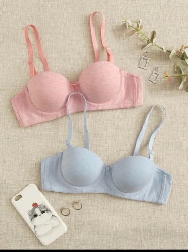 طقم حمالة صدر بوش اب نصف كاس 2 قطع 70B