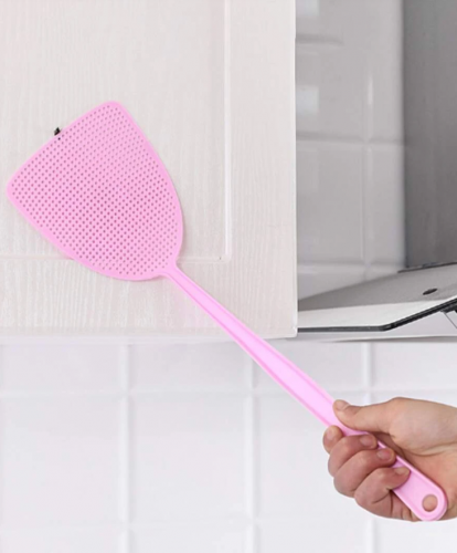 أداة منع البعوض بلاستيك وردي الى اليومي قطعة واحدة