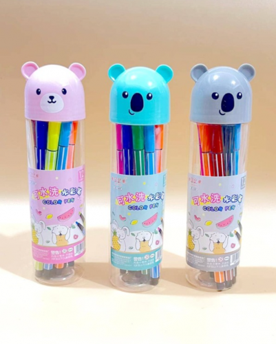 طقم واحد لون مختلطة عشوائي قلم علامة أسلوب أساسي متعدد الأغراض علامة الى كتابة