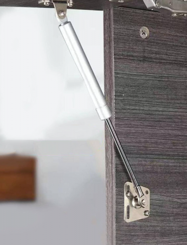 عصا فولاذ غير قابل للصدأ بوابة تلسكوبي قطعة واحدة