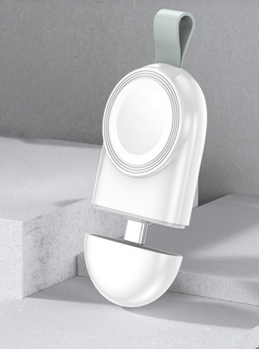 شاحن لاسلكي محمول متوافق مع ساعة آبل