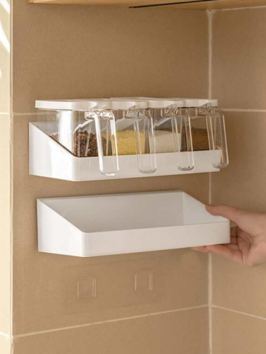 رف توابل معلق للحائط قطعة واحدة