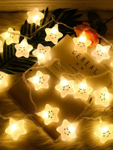 مصباح سلسلة ليد 1.5 متر بتصميم نجمة