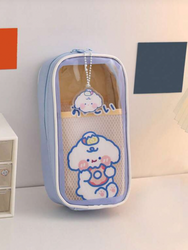 حافظة أقلام صور رسوم كارتون قطعة واحدة