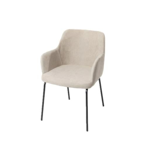 كرسي قماش لون بيجFabric Chair -BEIG