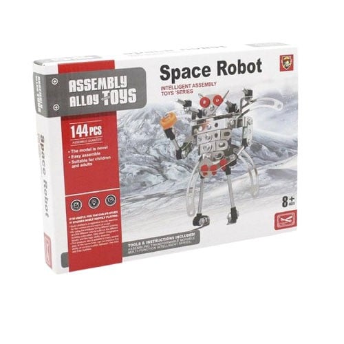 لعبة بناء وتركيب روبوت الفضاء لعبة تعليمية