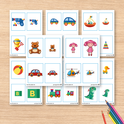 نشاط التعرف على الأحجام – لتعزيز مهارات الملاحظة والتمييز البصري