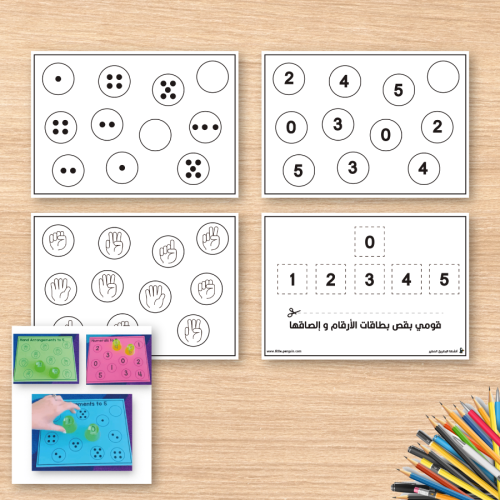 نشاط العدّ الأولي مع الأرقام – تعلم الأرقام بطريقة تفاعلية وممتعة