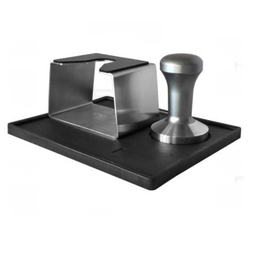 طقم قاعدة جلدية مع المكبس وقاعدة كبس استيل
