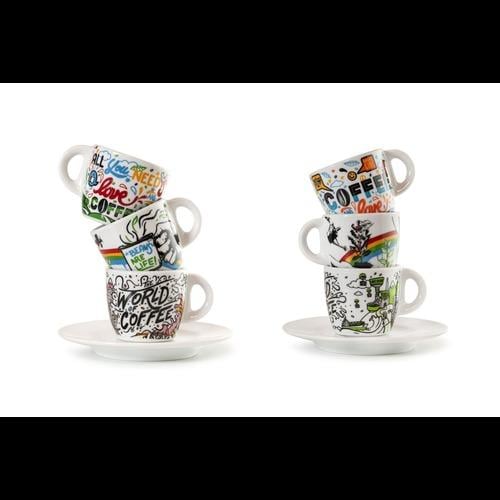 اكواب عالم القهوة 65 مل