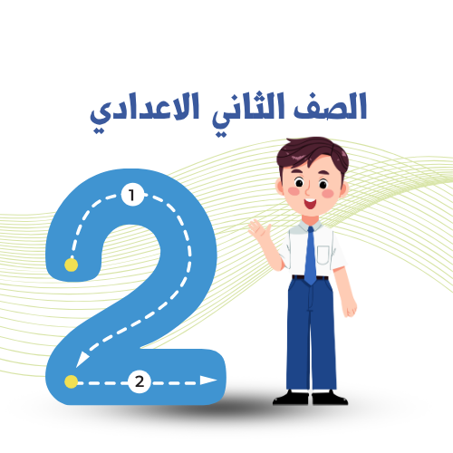 الصف الثاني الإعدادي  ترم 1  2025م