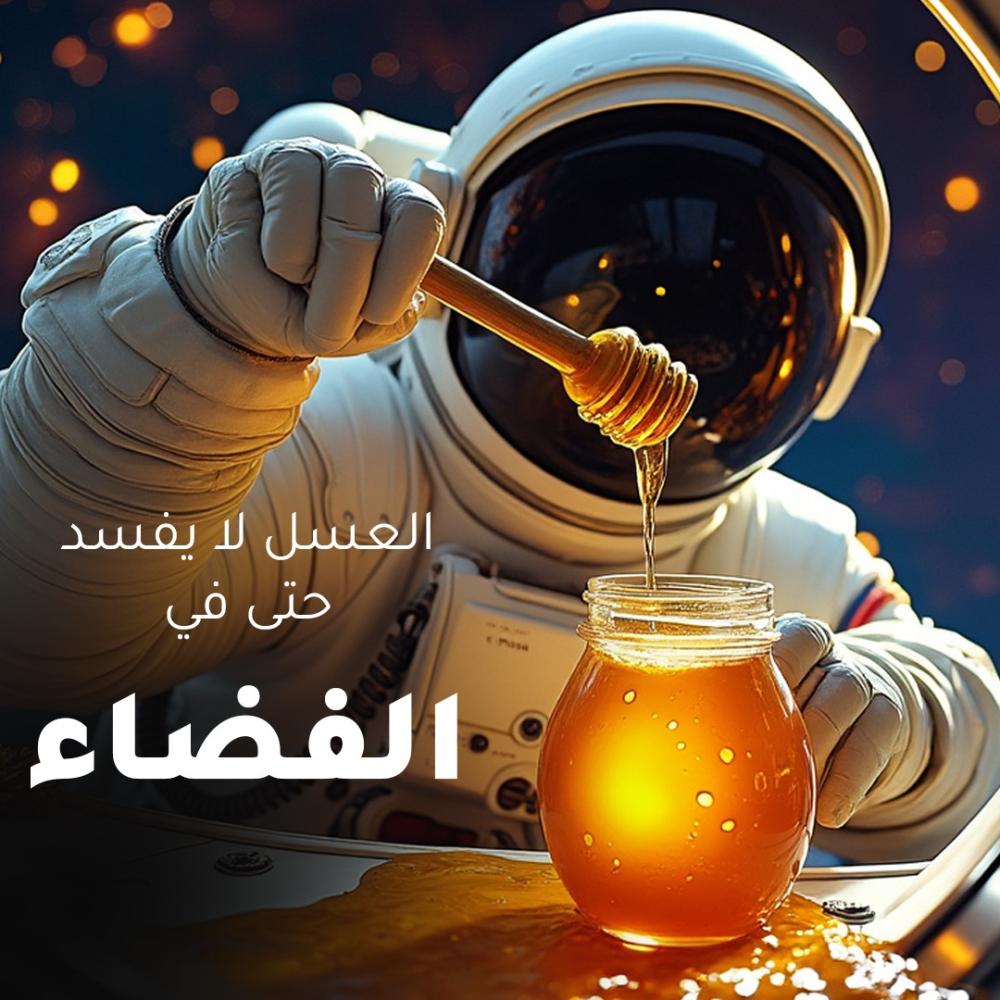 العسل: طعم الحياة أو حتى في فضاء اللامتناهي!