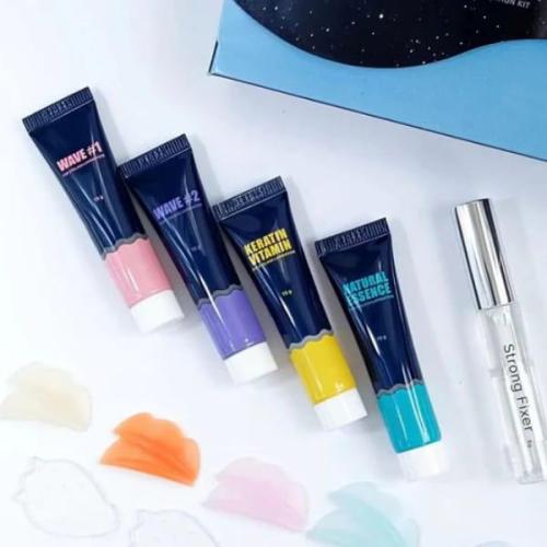 مجموعة رفع الرموش والحواجب