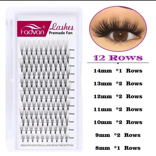 رموش فوليوم MiX 6D