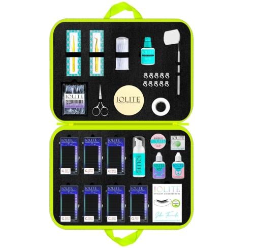 حقيبه وادوات تركيب الرموش