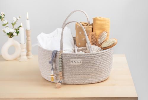 سلة تنظيم مقسمة