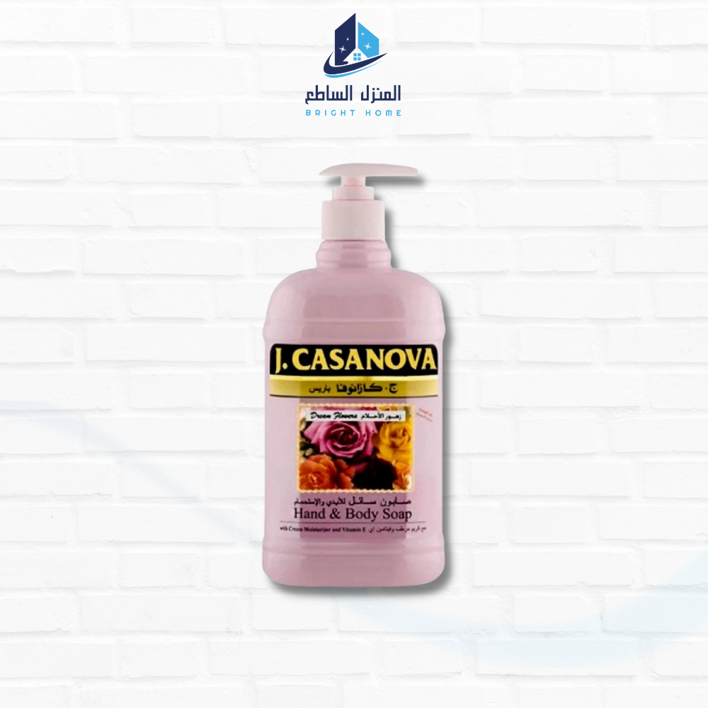 تحول أغلبية محو  Casanova Liquid Hand Soap 500ml Dream Flowers - متجر المنزل الساطع
