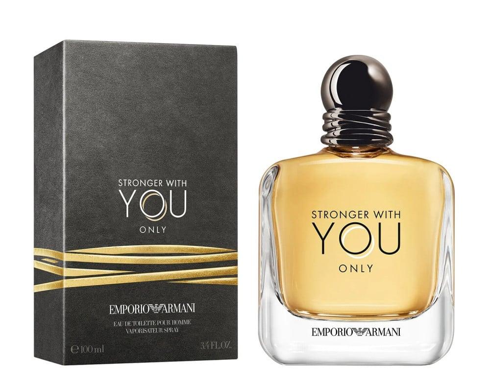 عطر ارماني سترونجر ويذ يو اونلي الرجالي او دو تواليت 100مل (بدون كرتون)