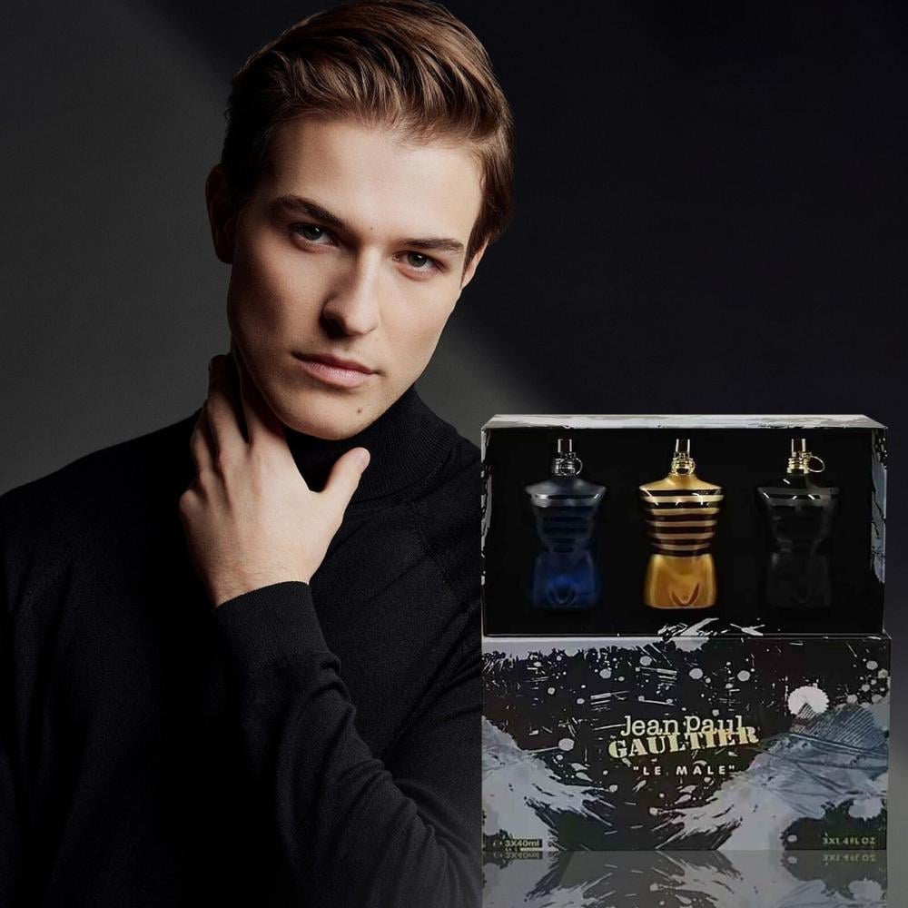 عرض مجموعة عطور جان بول غوتييه لو ميل لي بارفان 3 قطع × 40 مل