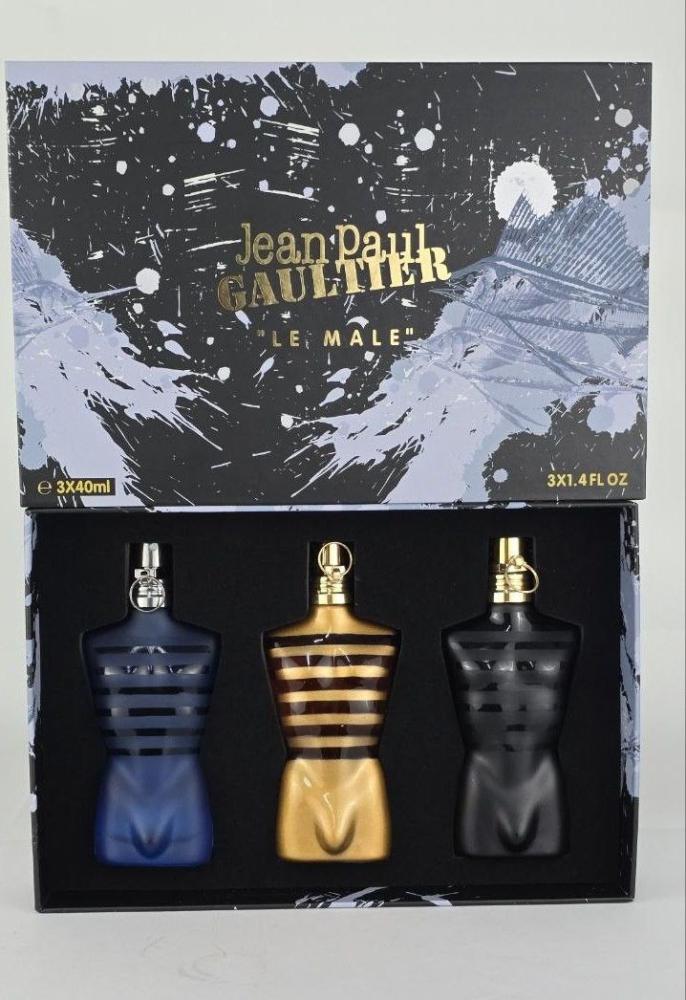 عرض مجموعة عطور جان بول غوتييه لو ميل لي بارفان 3 قطع × 40 مل