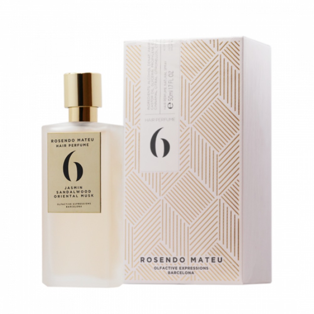معطر الشعر روسيندو ماتيو نمبر 6 جاسمين سانتال وود اورينتال مسك 50مل عطور اصلية 100%