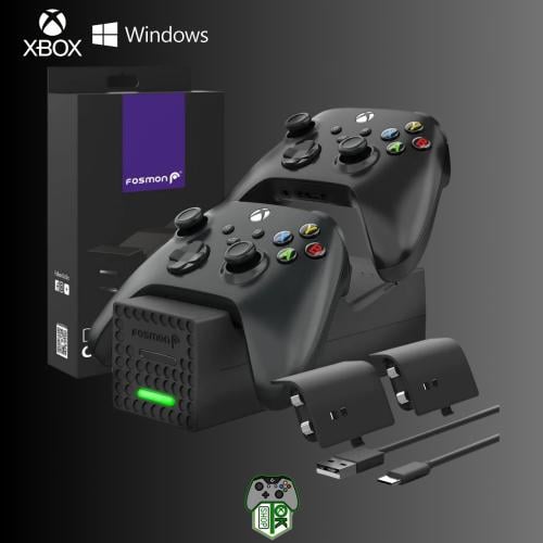 Fosmon Dual MAX Charger with 2x 2200mAh Rechargeable