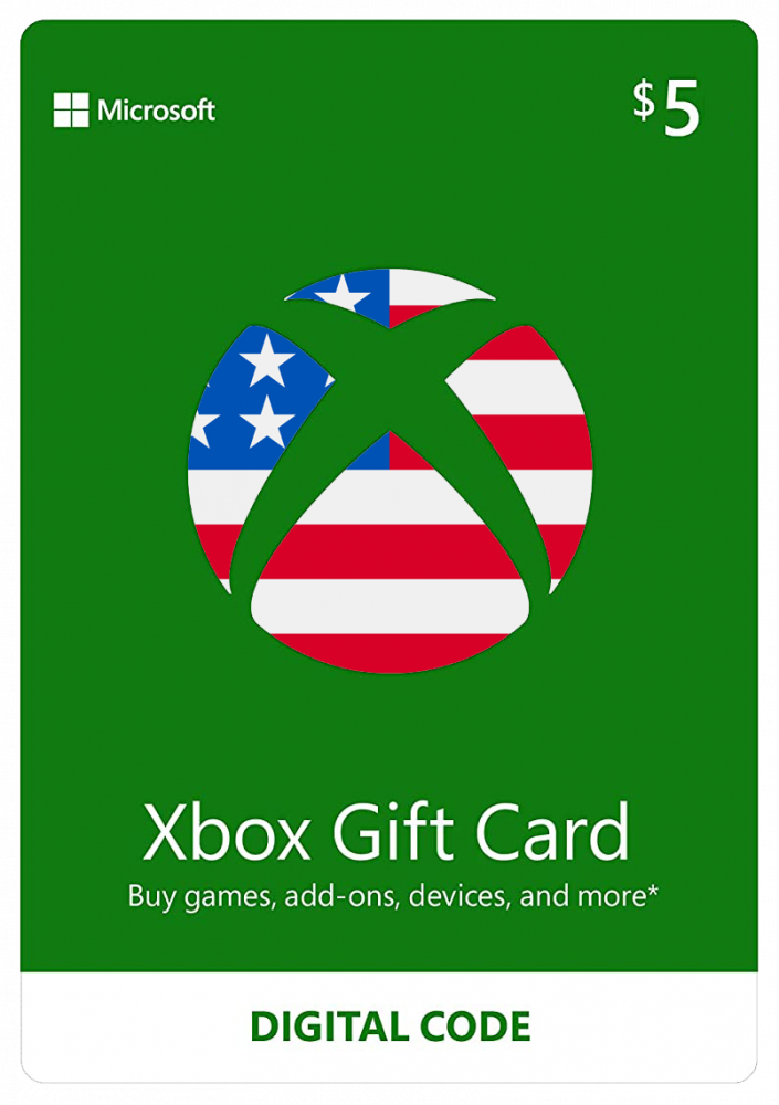Xbox $5 Gift Card Best Online