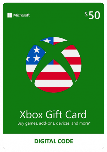 Card $50 Xbox Gaming Gift Card $50 Xbox Live Xbox Gift Card To Buy