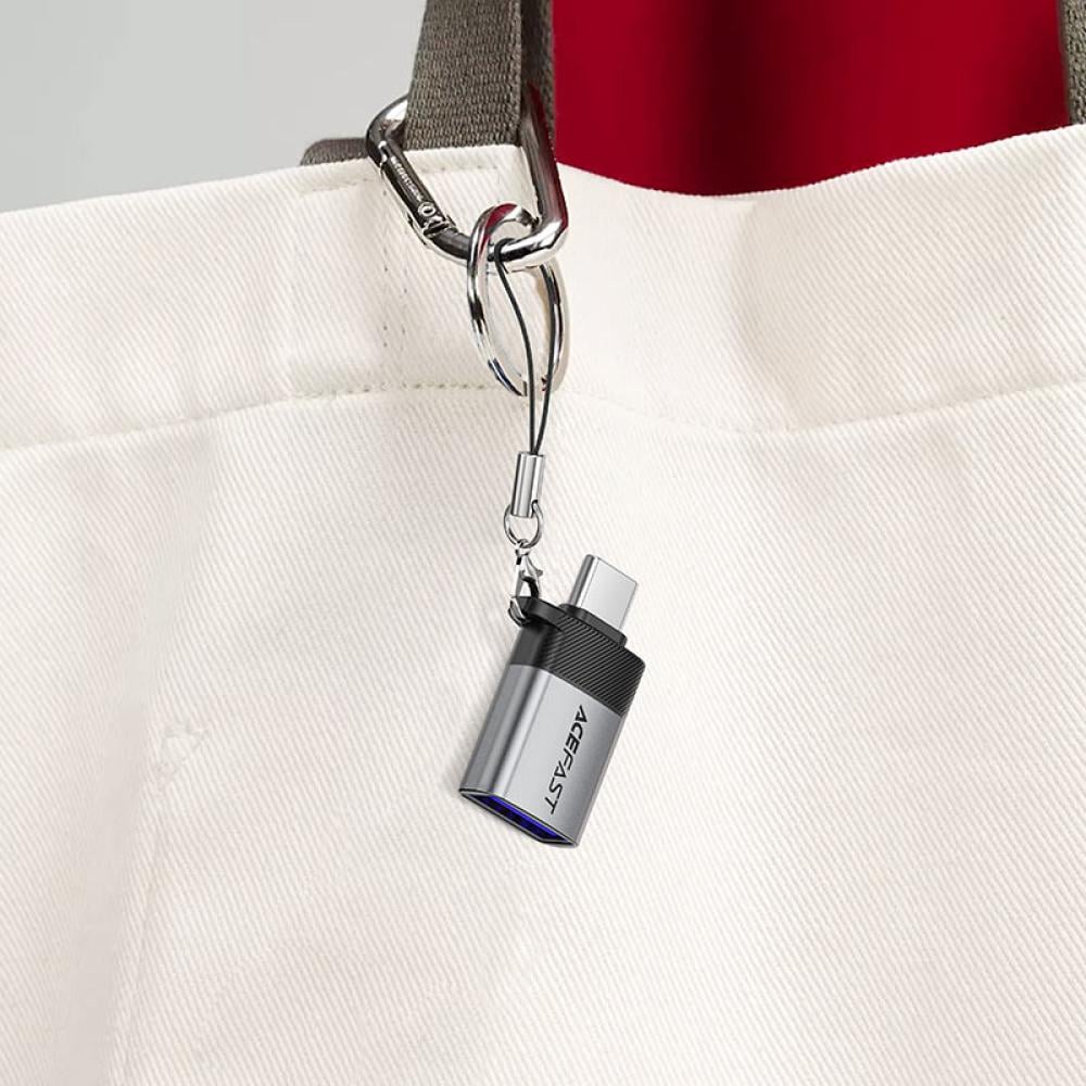 محول AceFast يو اس بي الى تايب سي - رمادي