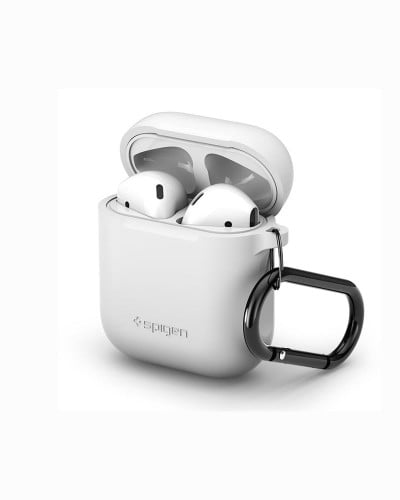 spigen case سيليكون لسماعة ابل البلوتوث مع تعليقه...