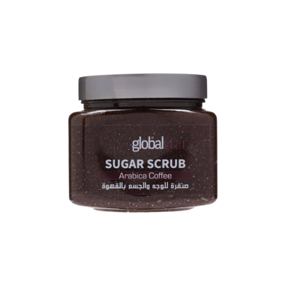 جلوبال ستار صنفرة السكر فحم - 600 ML