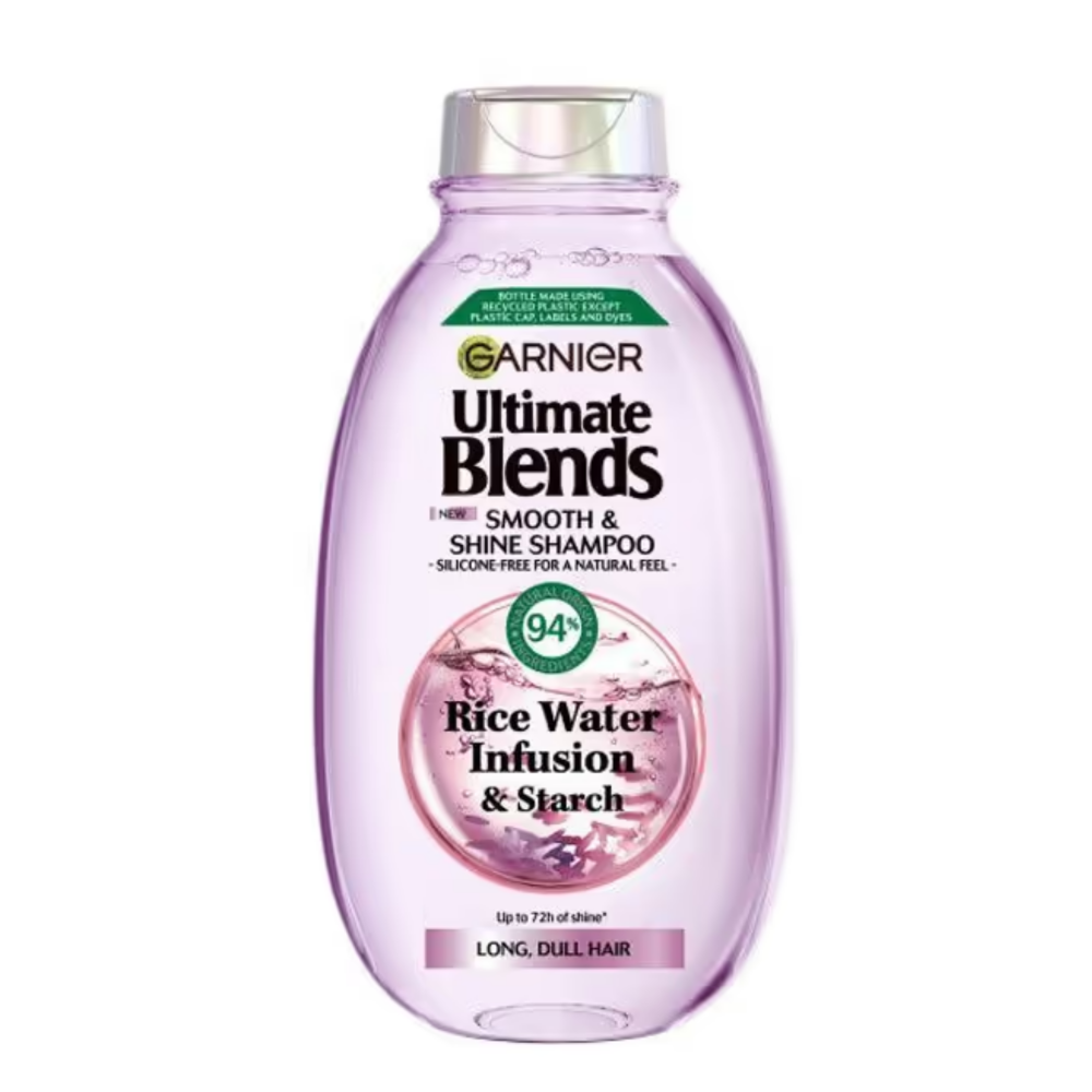 Garnier Ultra Doux Hair Shampoo with Rice Water and Starch Extracts 400ml