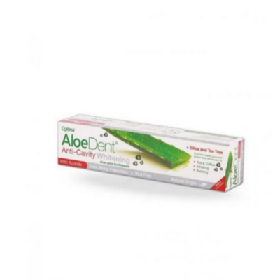 Aloedent Aloe Vera Toothpaste 100 ml Whitening with Fluoride - KARAZA