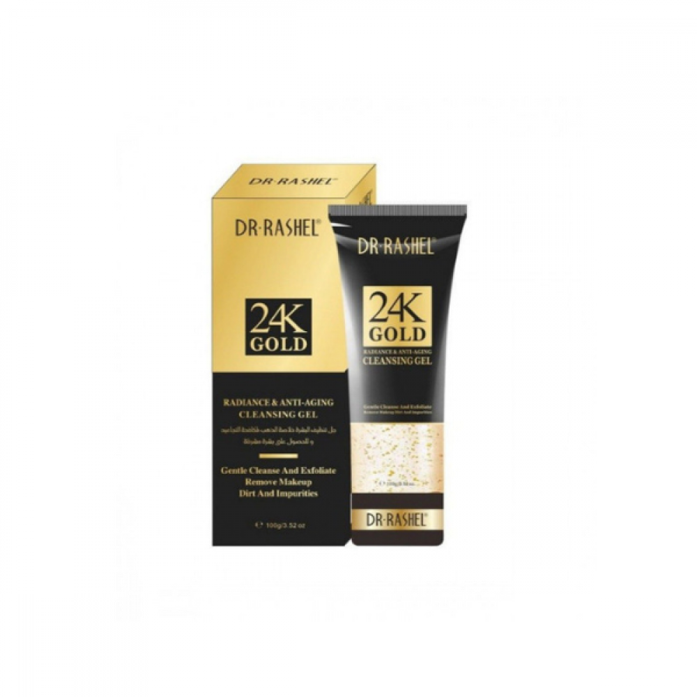 Dr. Rachel skin cleansing gel 100g with gold to combat wrinkles