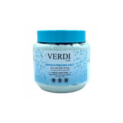 Verde Scrub to nourish, soften and moisturize the face and body with sea salt - 500 ml