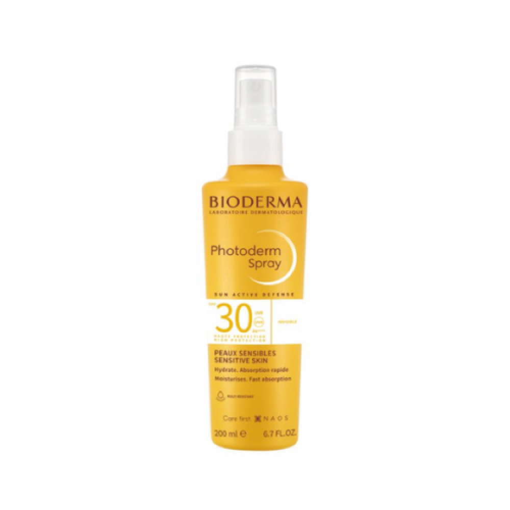 بيوديرما بخاخ معطر فوتوديرم سبراي للبشرة الحساسة SPF30  200 مل