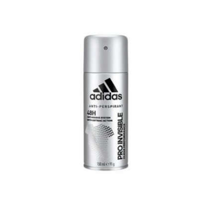 Adidas Pro Invisible Deodorant Spray for Men 150 ml