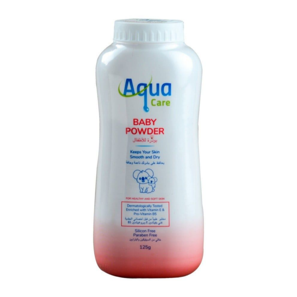 Aqua Care baby powder 125 gm, soft and dry skin KARAZA