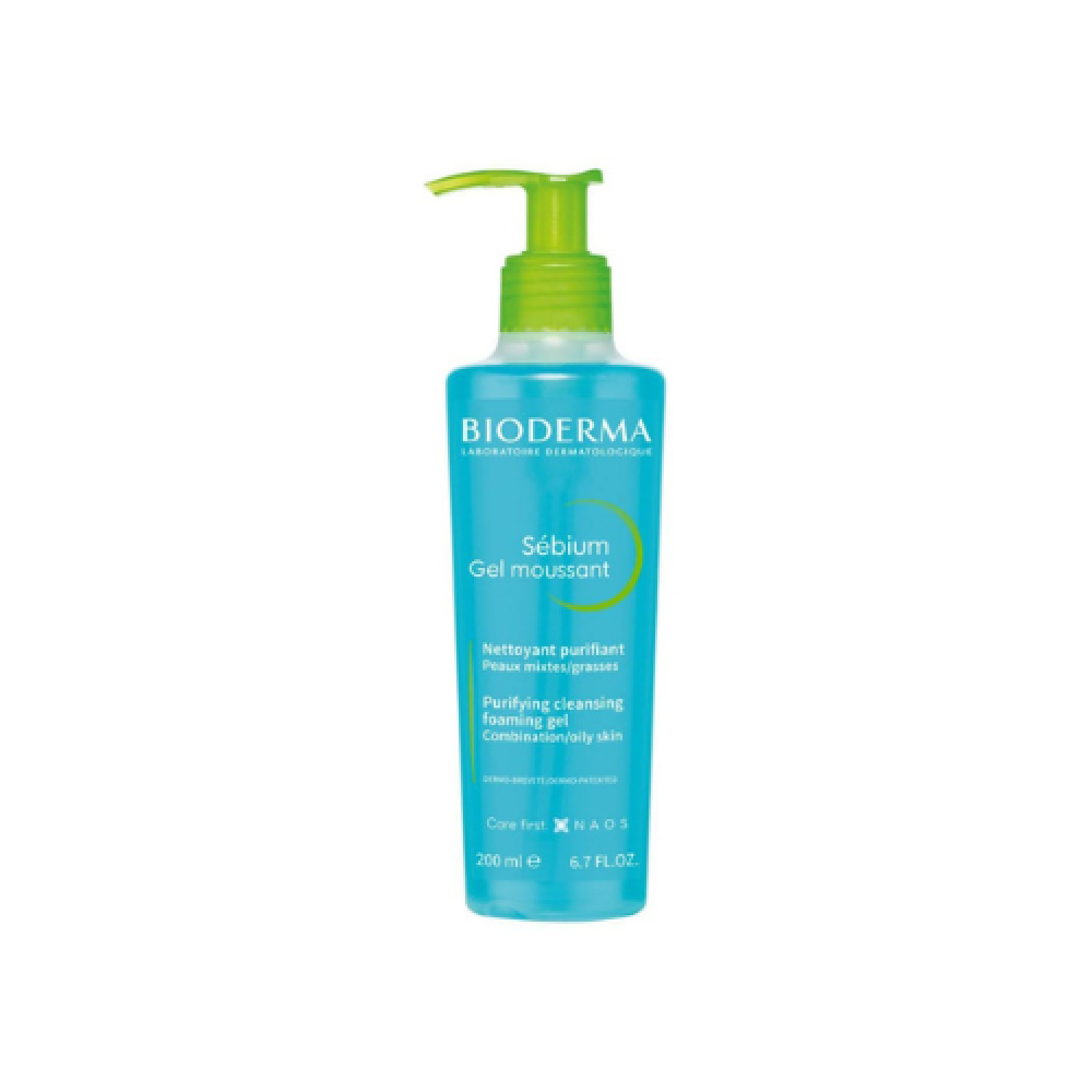 Bioderma Sebium Cleansing Gel 200 ml