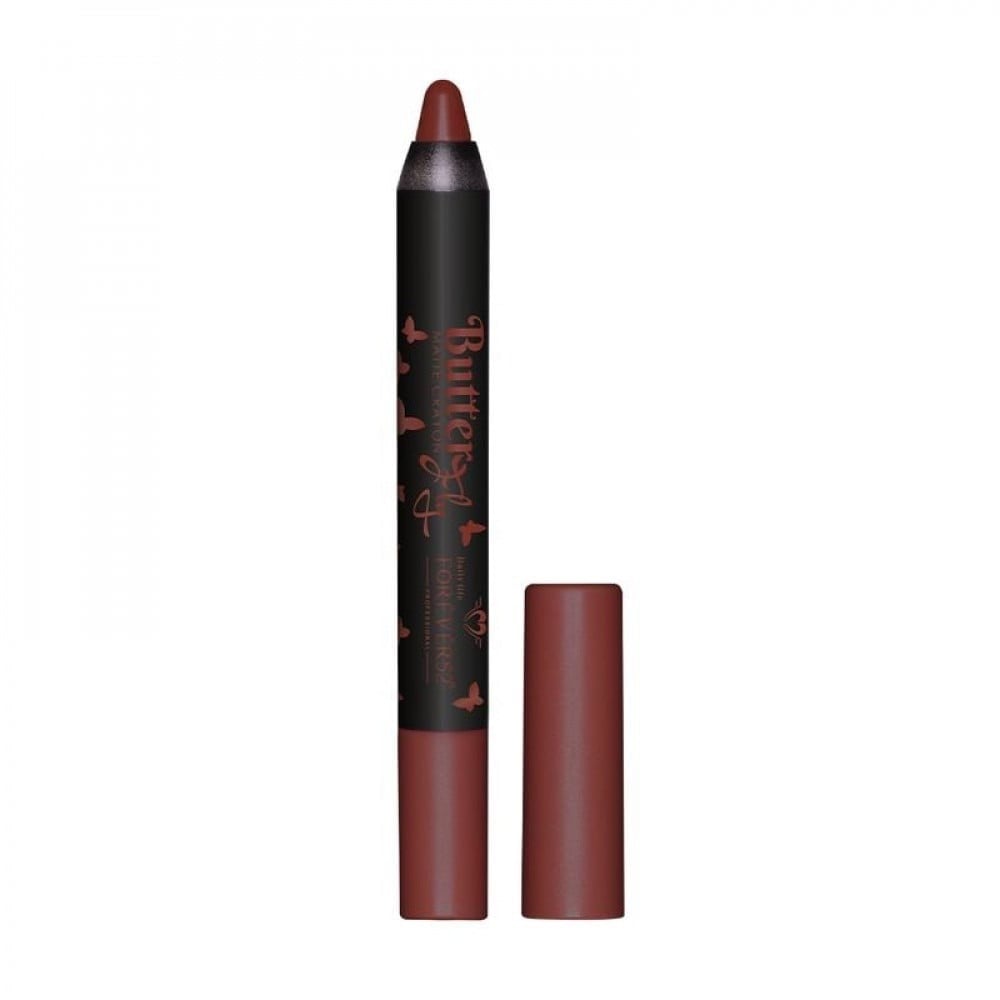 Forever52 Butterfly Matte Brick Red Lip Pencil NB012