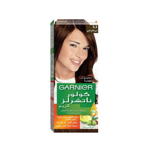 غارنييه صبغه شعر كولور ناتشرلز 5.3 بني فاتح ذهبي