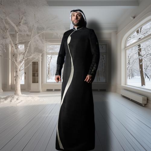 دقلة رجالي اسود للعرسان