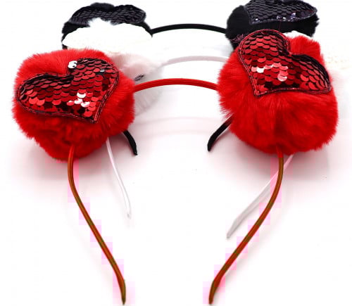 اطواق قلب قطن جديد للاطفال