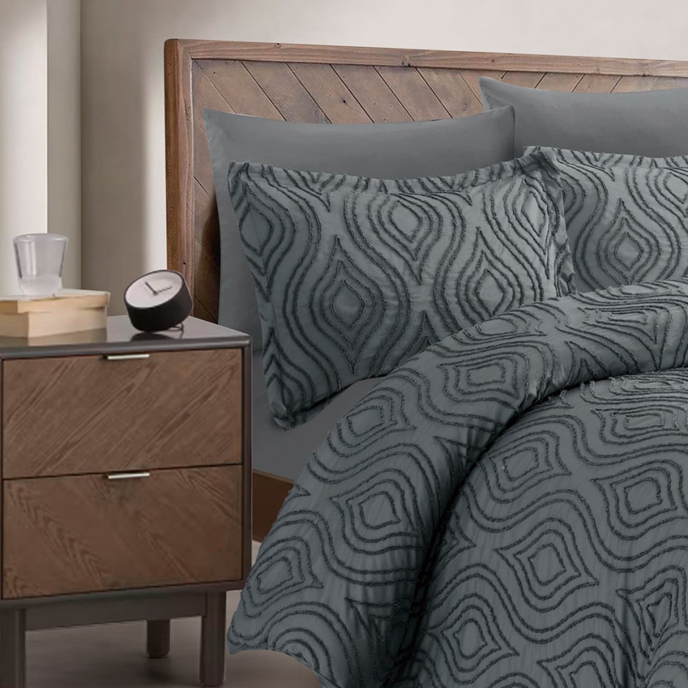 افضل مفرش رمادي بافضل الاسعار من مفارش ترند اطلب الان