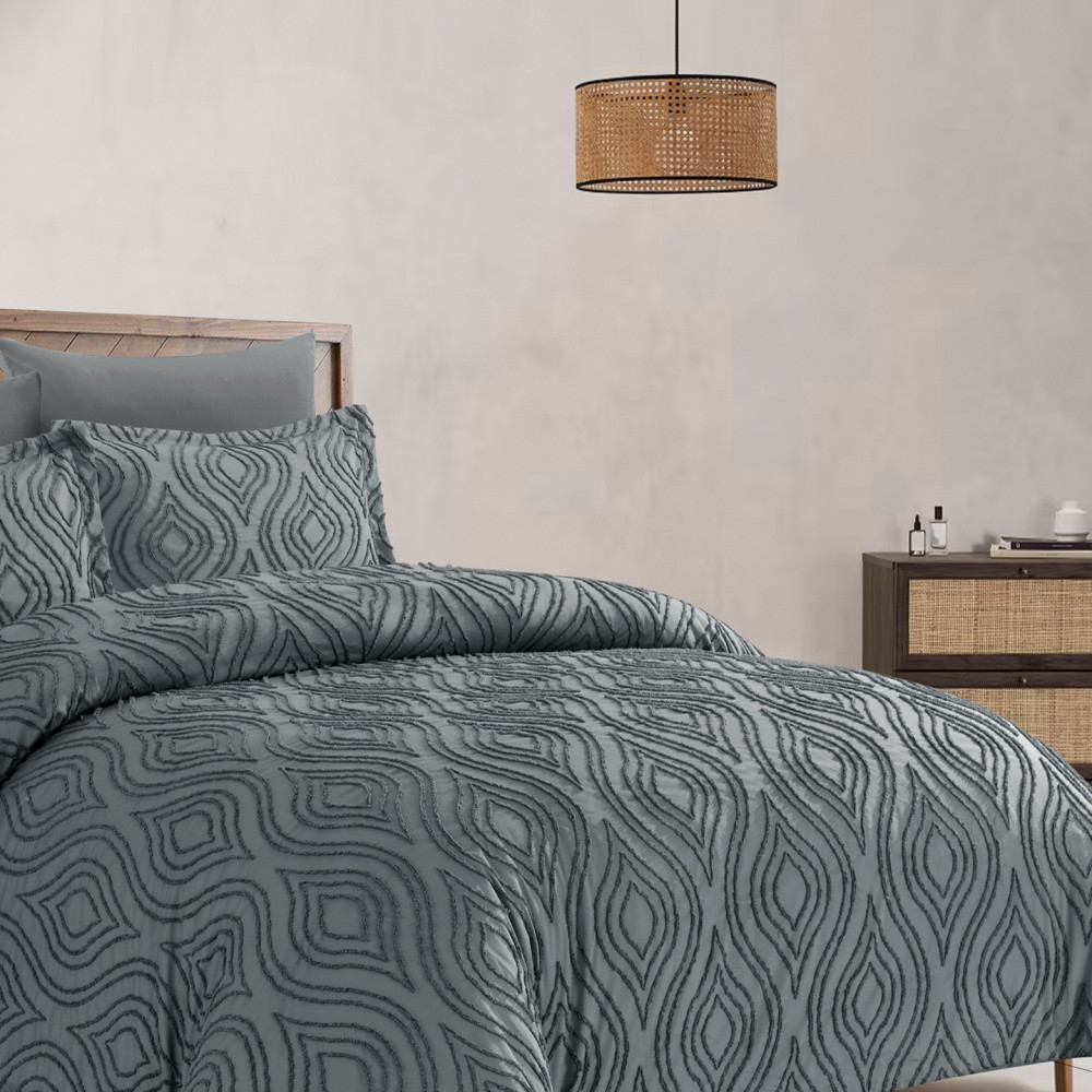 افضل مفرش رمادي بافضل الاسعار من مفارش ترند اطلب الان