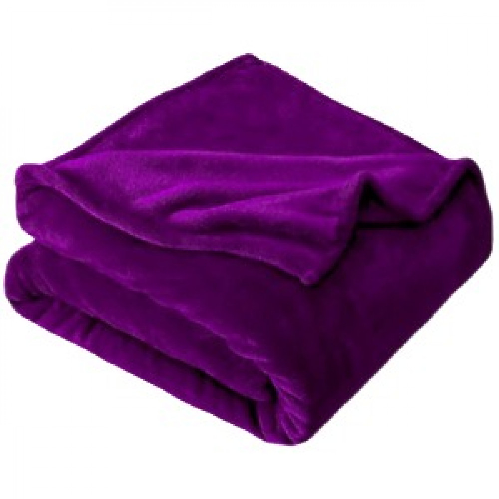 Flannel Blanket Purple orchid ترند فلانيل بطانيات