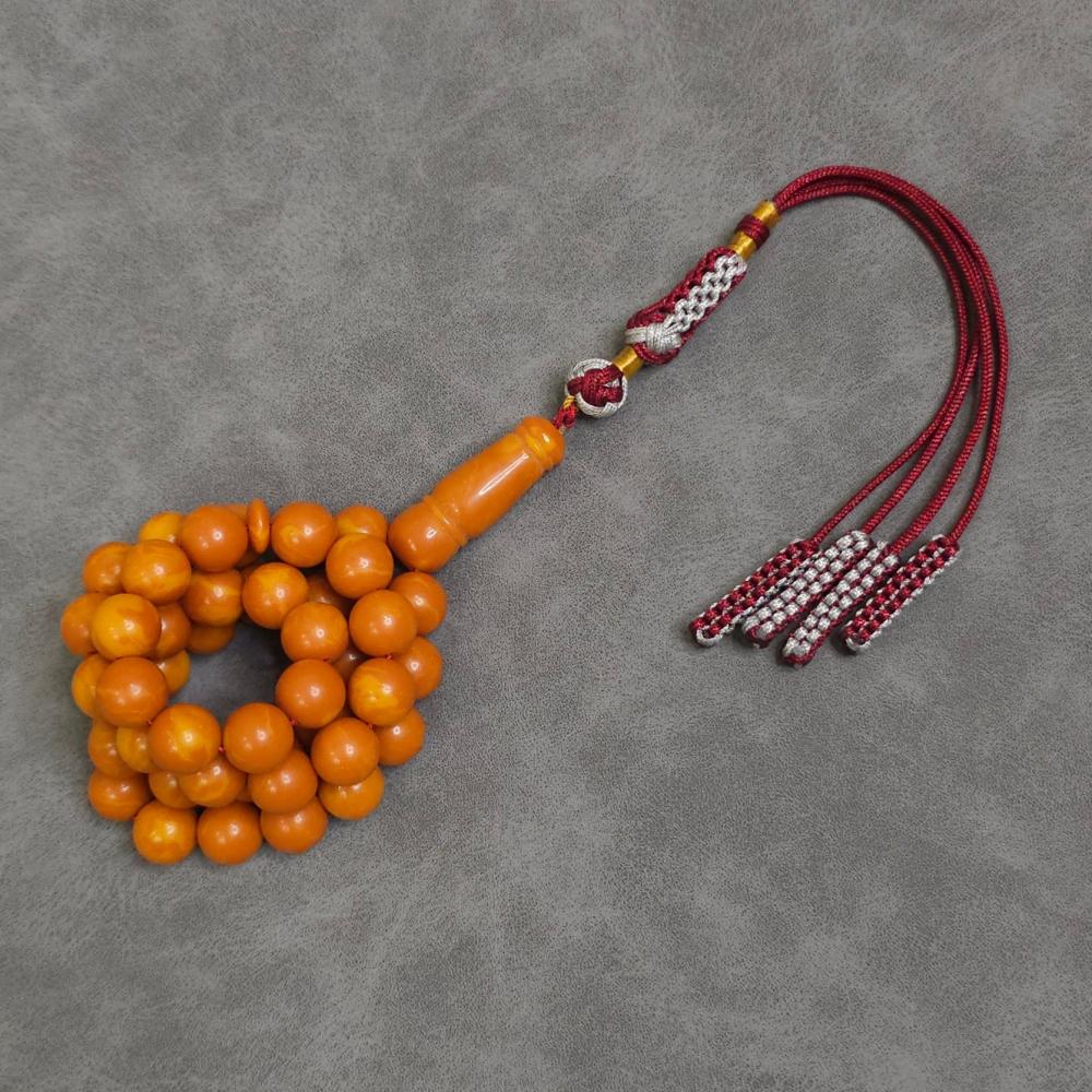 سبحة تراب كهرمان مسباح بولندي رائحة فواحة