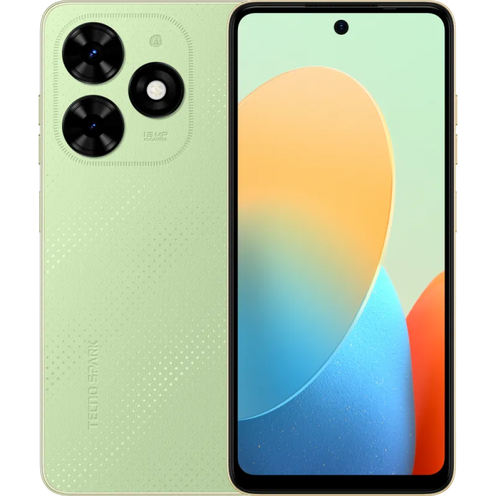 TECNO SPARK GO 2024 4GB 64GB MAGIC SKIN GREEN - متجر حلول عنيزة