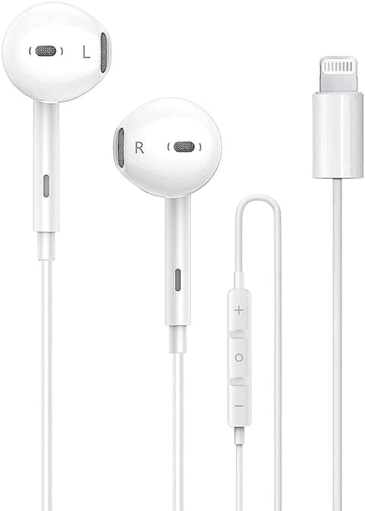 Iphone headphones wired sale